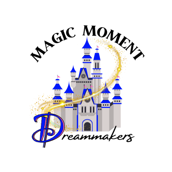 Magic Moment Dreammakers logo: a castle with a shooting star